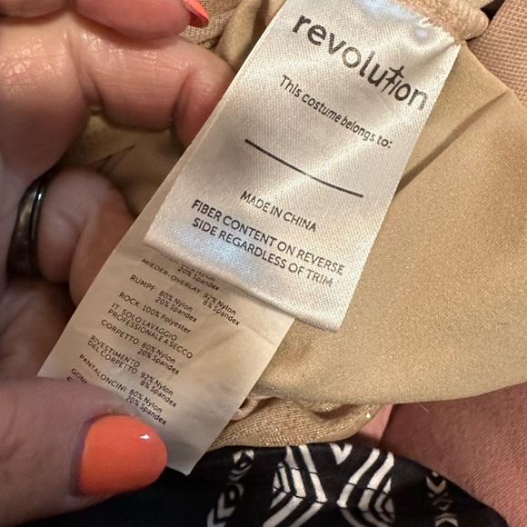 Gold Sequin Revolution Brand Dancewear - Picture 2 of 2